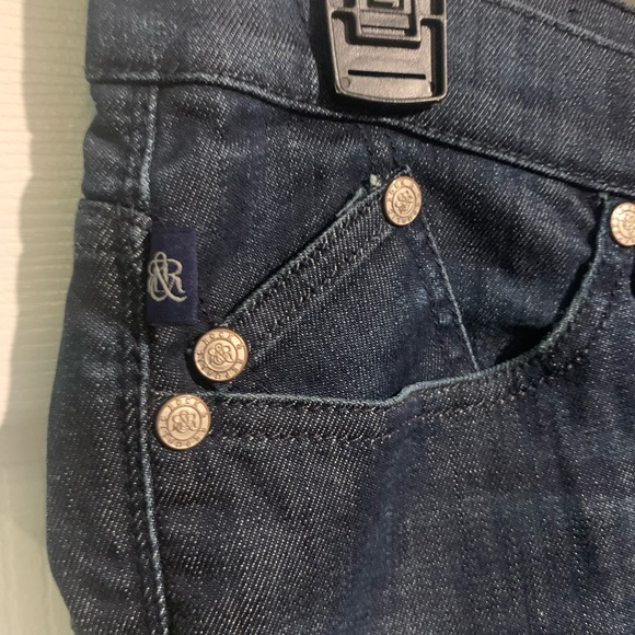 Rock & Republic Dark Blue Boot Cut Jeans - Picture 3 of 6